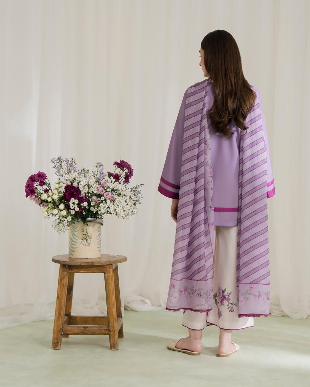 Laila Bloom 3pcs Premium Soft Crepe RL-10