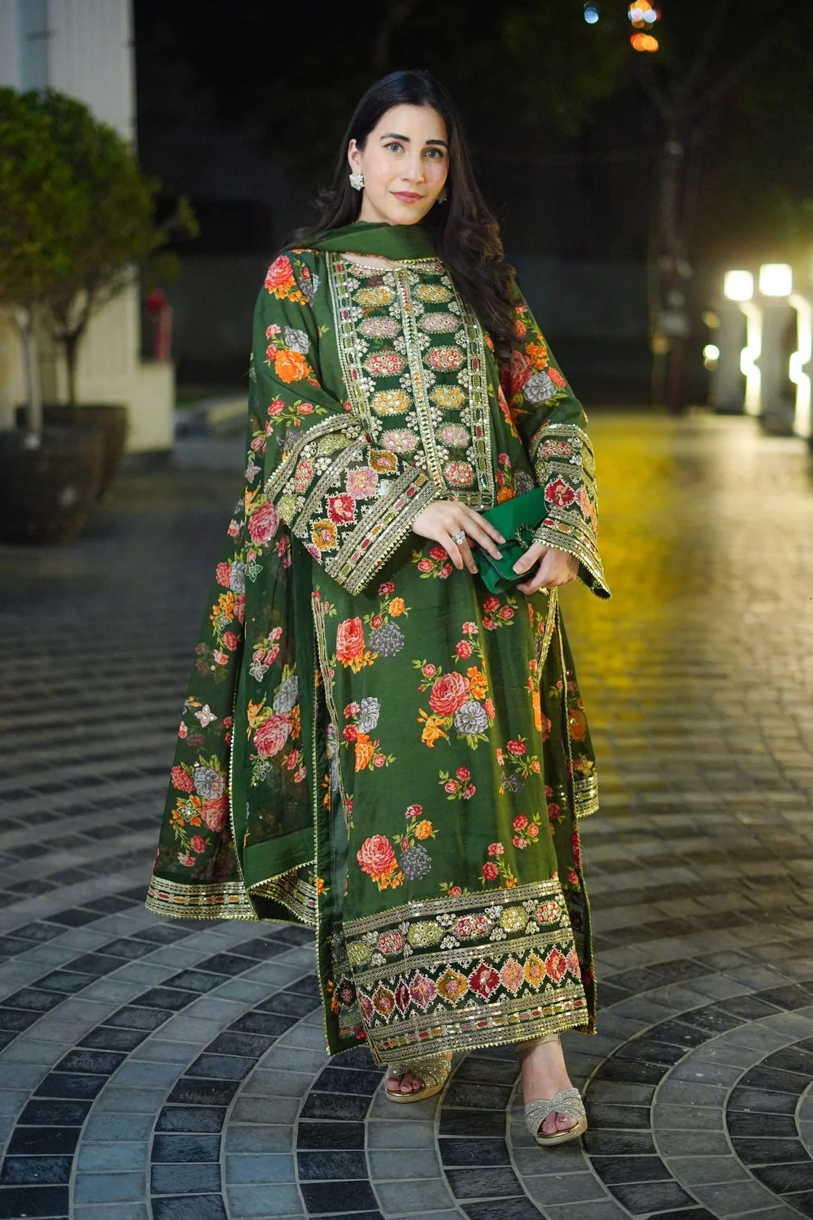 kareena - Heavy Embroidered Silk 3 Pc Suit